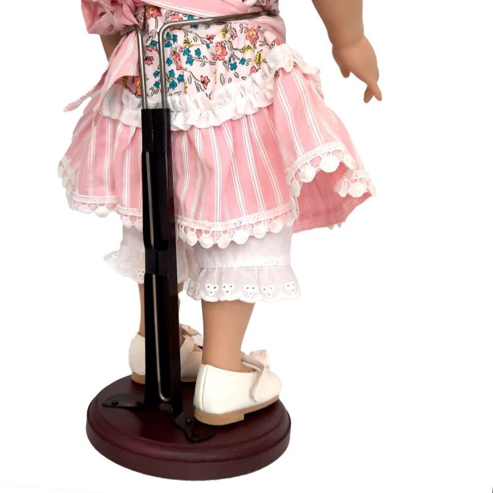 The Queens Treasures 18" Doll Accessories, Set of 2 Wooden Doll Stands